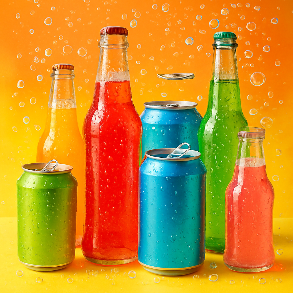 Sparkling drinks collection